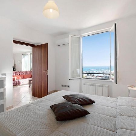 Trilocale in villa vista mare Apt 3 Varazze Esterno foto