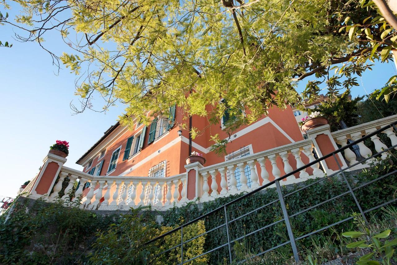 Trilocale in villa vista mare Apt 3 Varazze Esterno foto